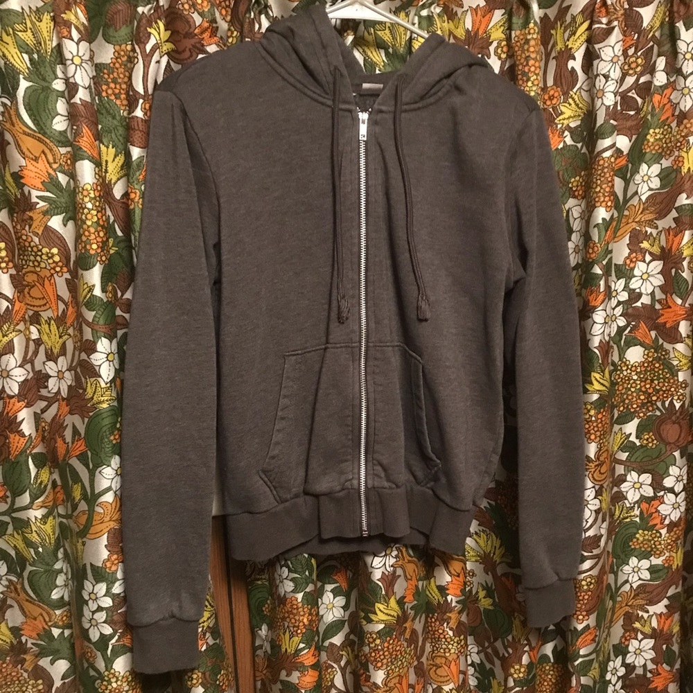 American Apparel Zip Up Hoodie